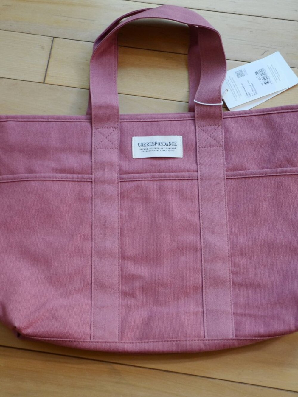 Sezane Weekday Tote bag NWT Pink